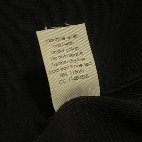 NEW} Venezia Long Sleeve Women's Modern Tee, Black/Size 18-20 - Picture 8 of 11